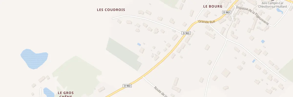 Plan du 82 Gr Grande Rue à Chevillon-sur-Huillard