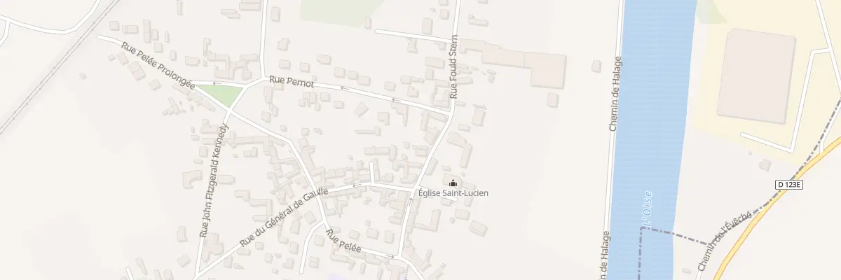 Plan du 121 Rue Fould Stern à Pont-Sainte-Maxence