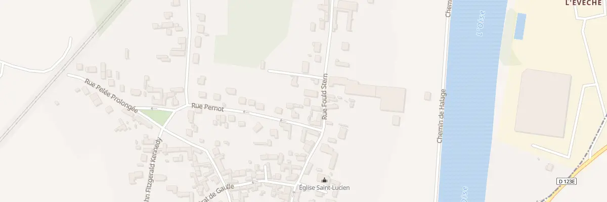 Plan du 189 Rue Fould Stern à Pont-Sainte-Maxence