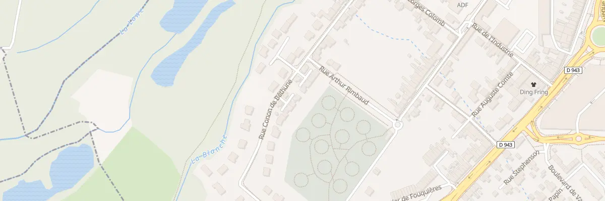 Plan du 103 Rue Conon de Béthune à Béthune