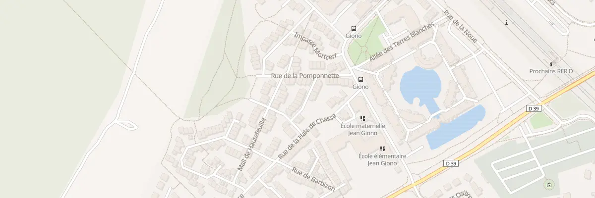 Plan du 44 Rue des Sablons au Mée-sur-Seine