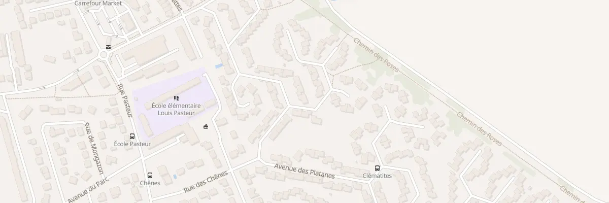 Plan du 24 Av des Châtaigniers à Brie-Comte-Robert