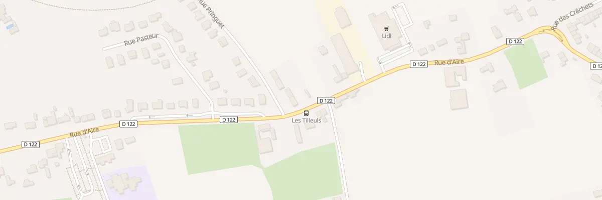 Plan du 2 Rue Pringuet à Merville