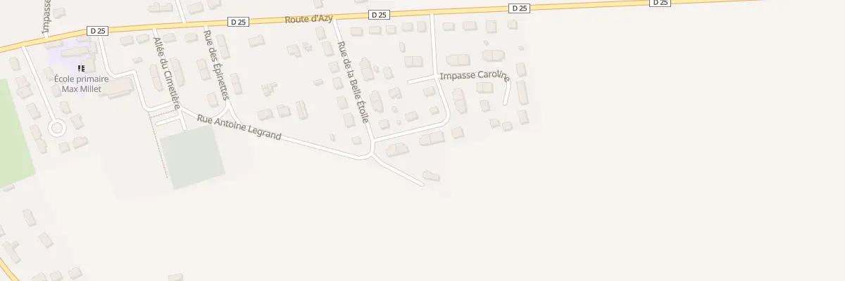 Plan du 9 Rue de la Rose des Vents à Rians