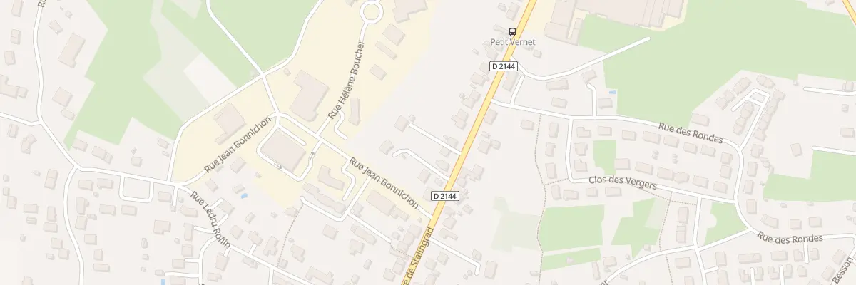 Plan du 145 Rue de Stalingrad à Désertines