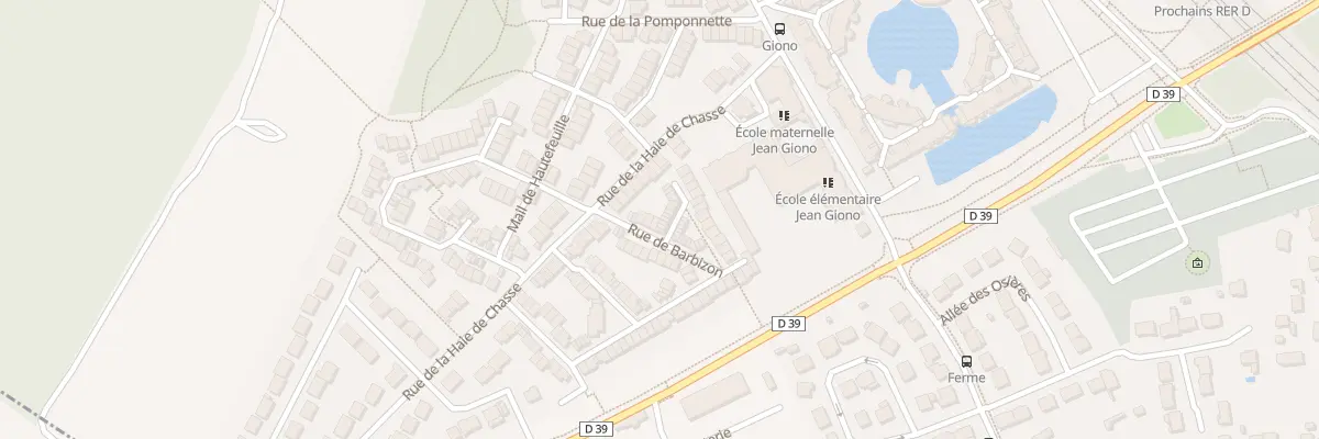 Plan du 46 Rue de Barbizon au Mée-sur-Seine