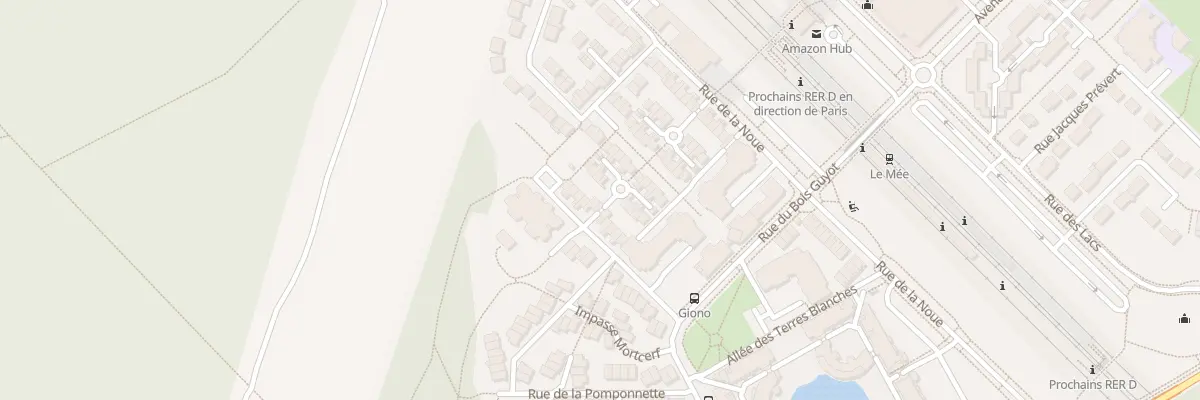 Plan du 108 Rue du Bois des Joies au Mée-sur-Seine