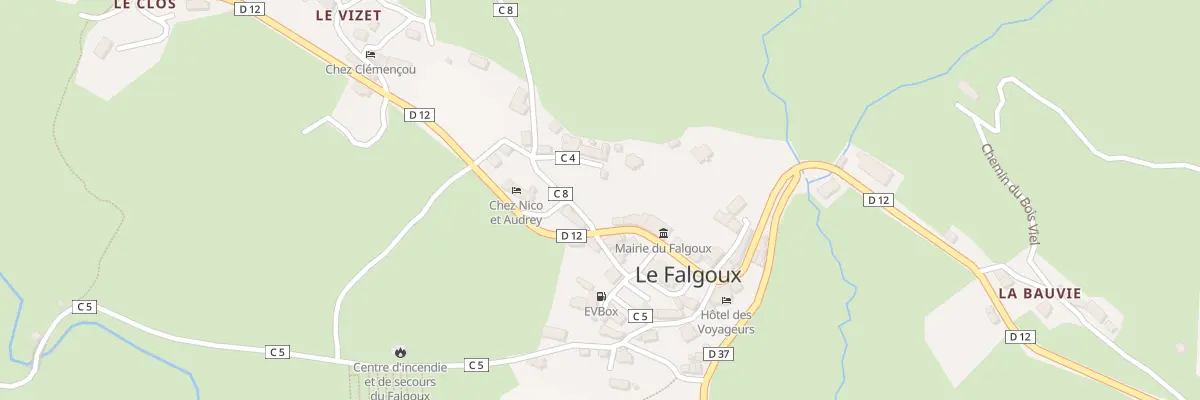 Plan du 6044 Le Bourg à Saint-Gérons