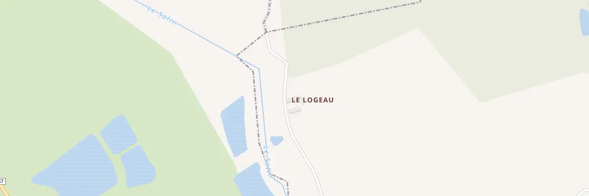 Plan du 5225 Le Logeau au Moulinet-sur-Solin