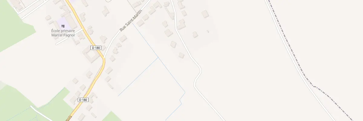 Plan du 410 Rue Saint Martin à Calonne-sur-la-Lys