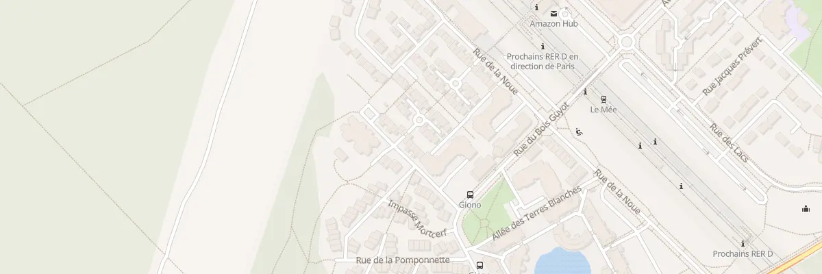 Plan du 96 Rue du Bois des Joies au Mée-sur-Seine