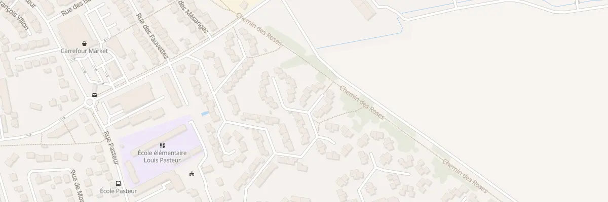 Plan du 2 All des Ormes à Brie-Comte-Robert
