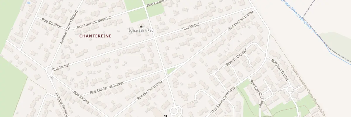 Plan du 25 Rue du Panorama à Chelles