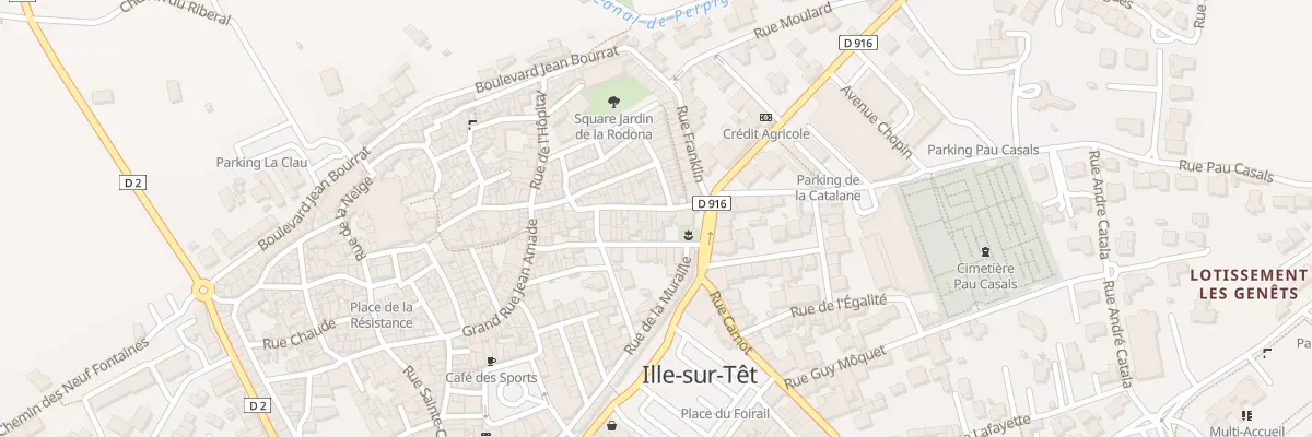Plan du 5 Rue de la Parayre à Ille-sur-Têt
