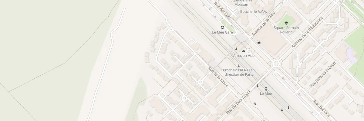 Plan du 807 Rue de la Noue au Mée-sur-Seine
