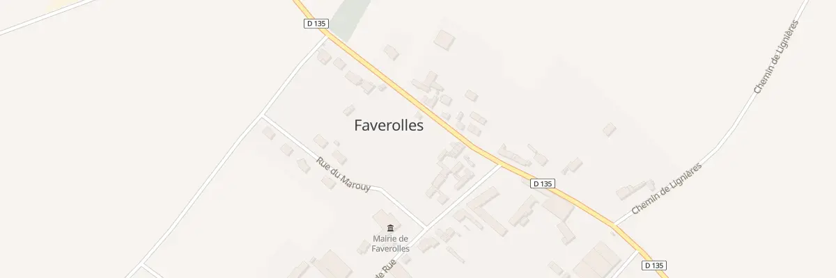 Plan du 45 Gr Grande Rue à Faverolles