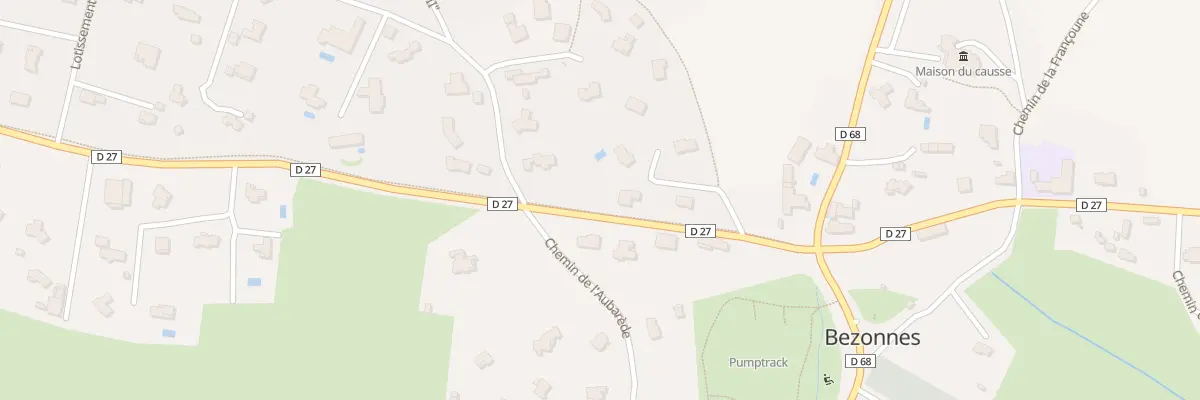 Plan du 5756 Bezonnes à Rodelle
