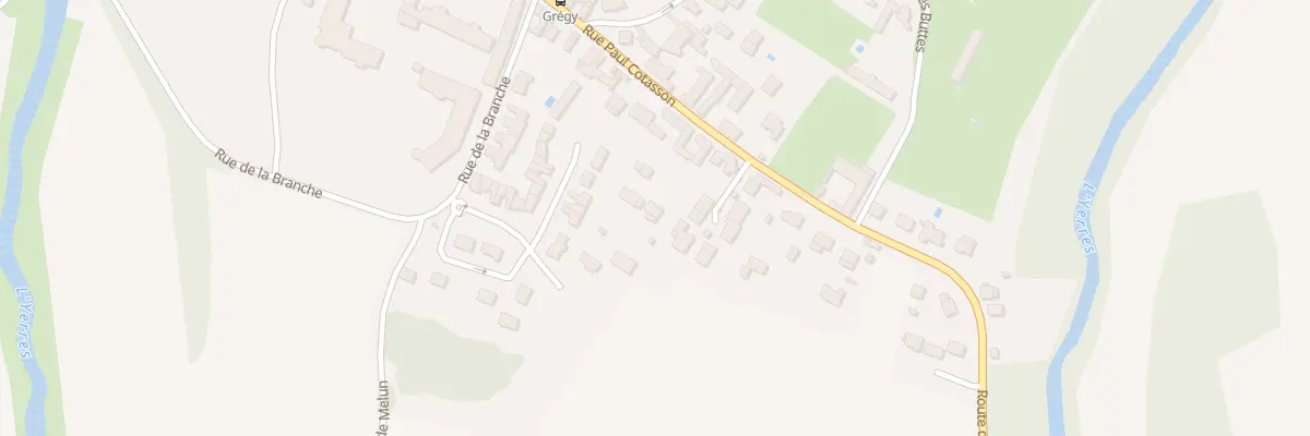 Plan du 19 Rue Paul Cotasson à Évry-Grégy-sur-Yerre
