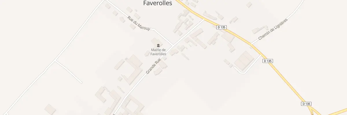 Plan du 38 Gr Grande Rue à Faverolles