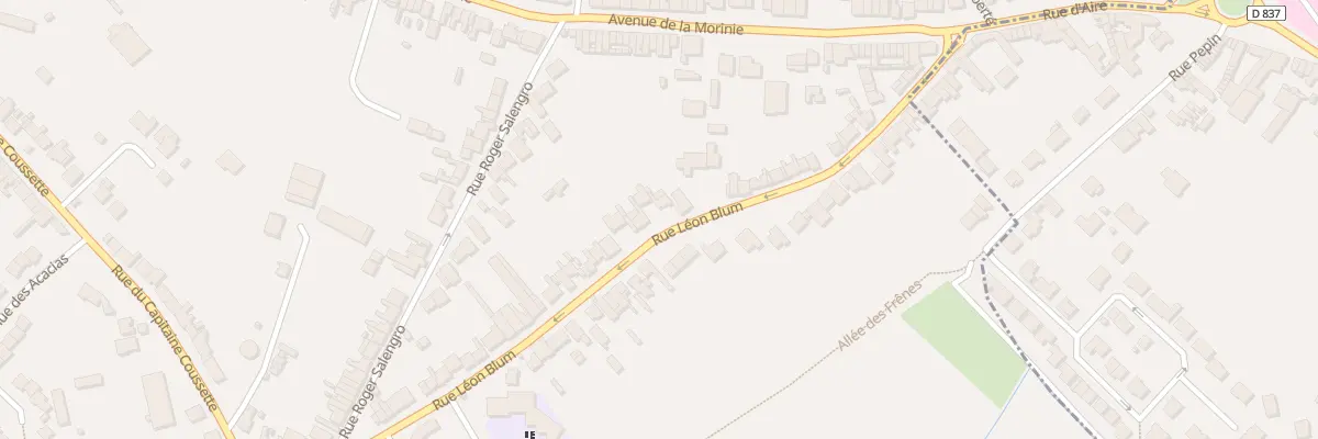 Plan du 331 Rue Léon Blum à Annezin