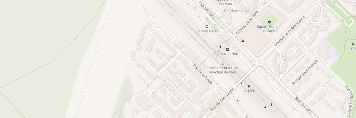 Plan du 497 Rue de la Noue au Mée-sur-Seine