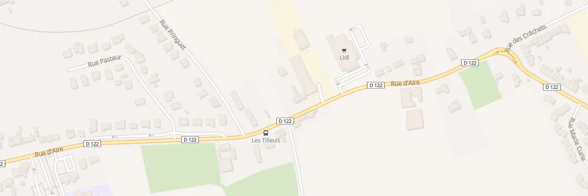 Plan du 46 Rue d’Aire à Merville