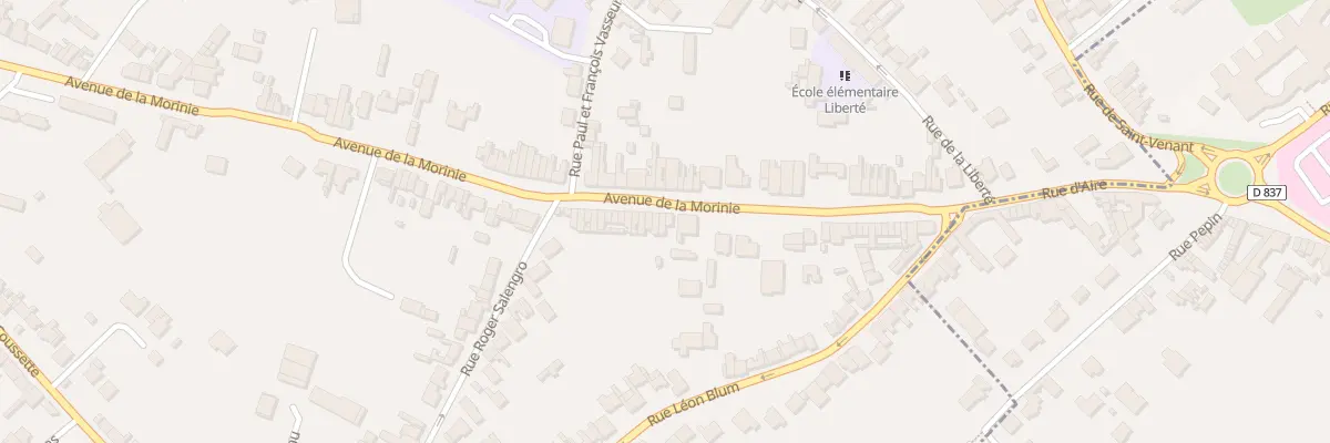 Plan du 185 Av de la Morinie à Annezin