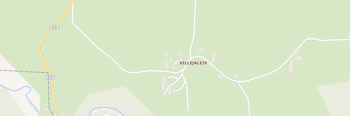 Plan du 1 Villejaleix à Saint-Fargeol