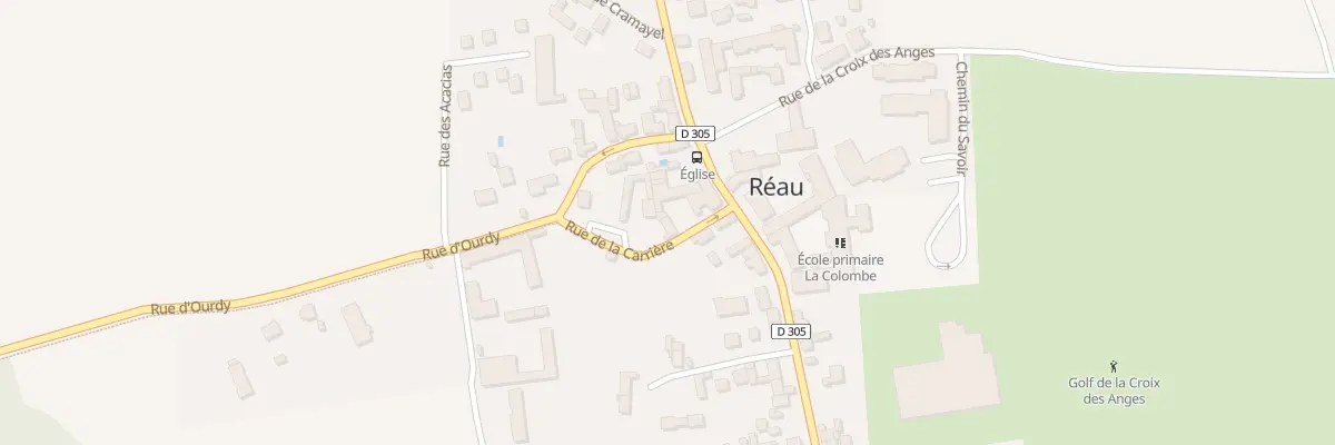 Plan du 2 Rue de la Carrière à Réau