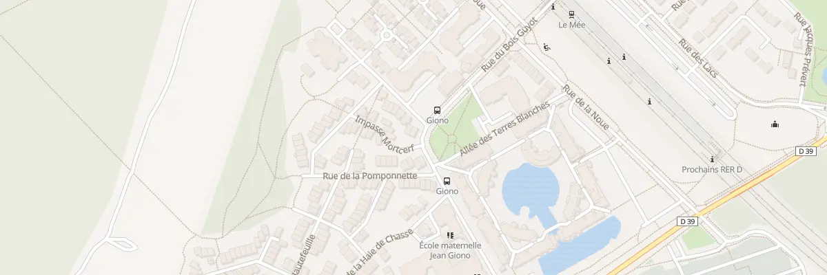 Plan du 5 Rue du Bois des Joies au Mée-sur-Seine