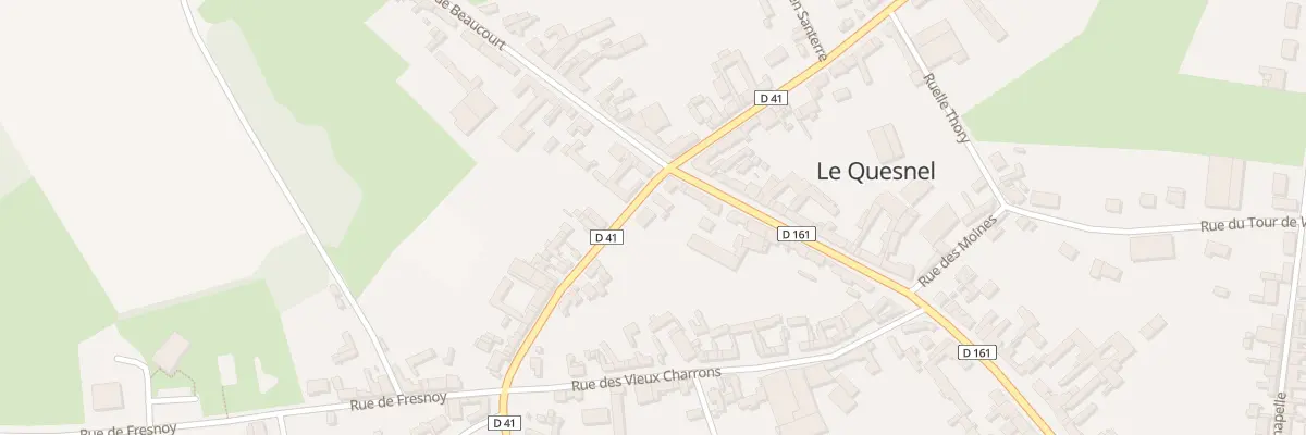 Plan du 1 Rue des Buttes au Quesnel