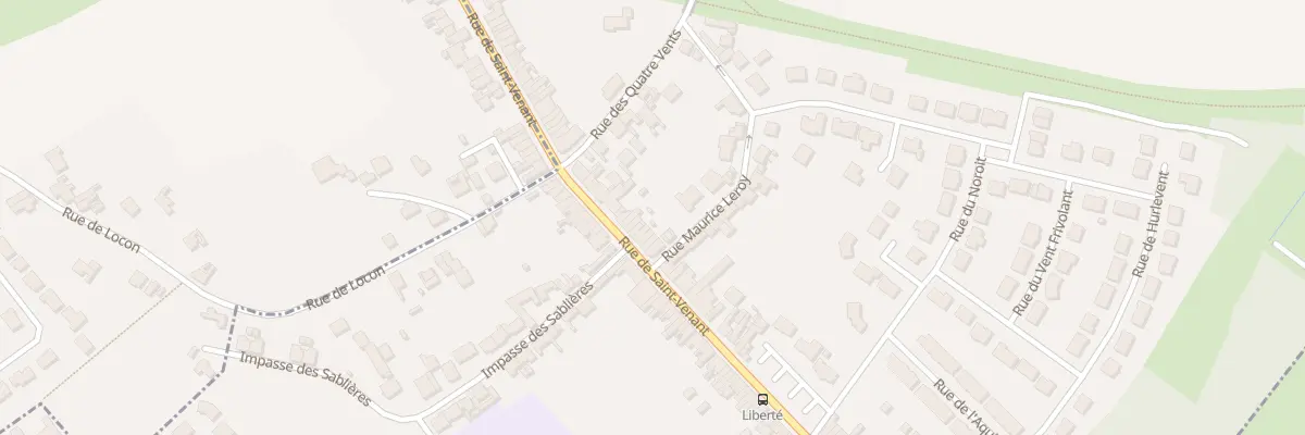 Plan du 470 Rue de Saint-venant à Annezin