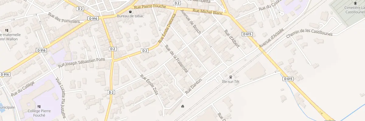 Plan du 3 Rue de la Fraternite à Ille-sur-Têt
