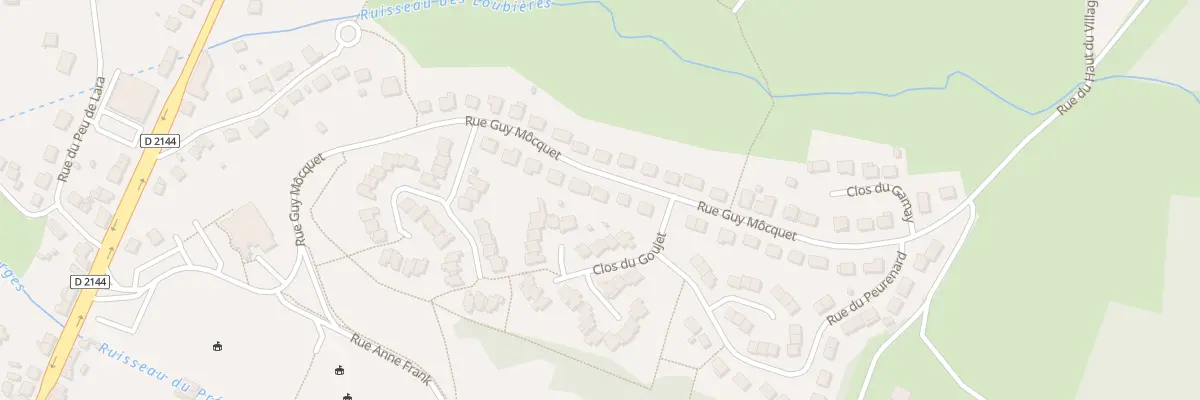 Plan du 12 Rue Guy Mocquet à Désertines