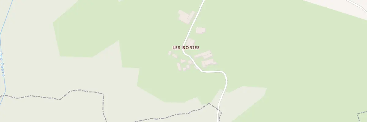 Plan du 3 Les Bories à Entraygues-sur-Truyère