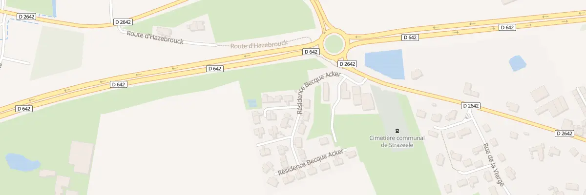 Plan du 2 Résidence Becque Acker à Strazeele
