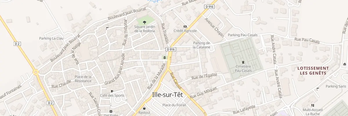 Plan du 108 Av Pasteur à Ille-sur-Têt