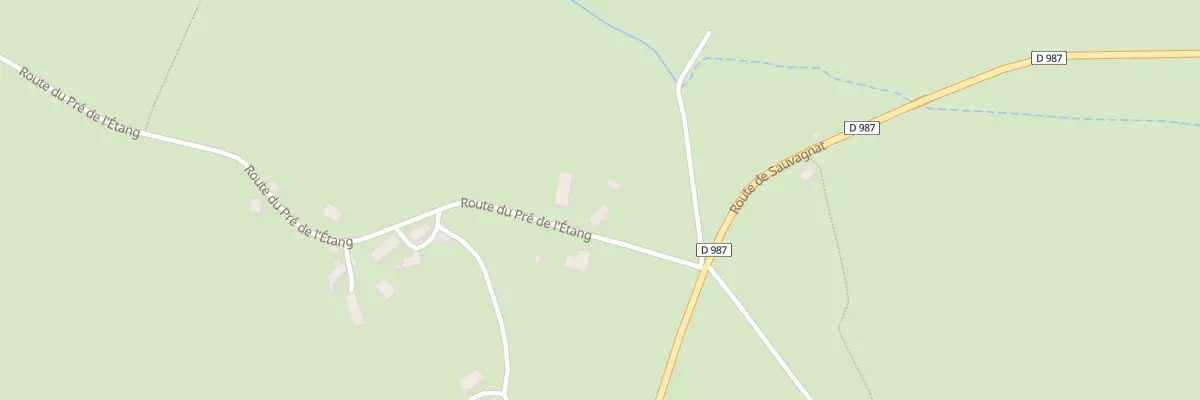 Plan du 5059 Pre de l’Etang à Puy-Saint-Gulmier