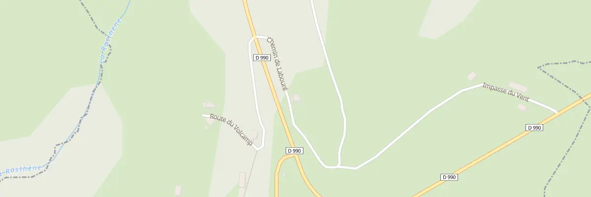 Plan du 1 Che de la Bourree à Badailhac