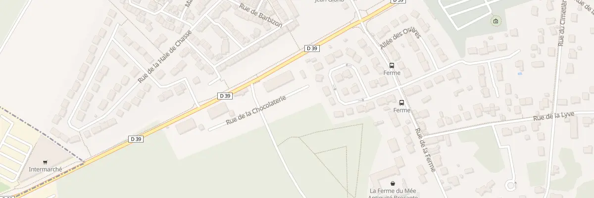 Plan du 23 Rue de la Chocolaterie au Mée-sur-Seine