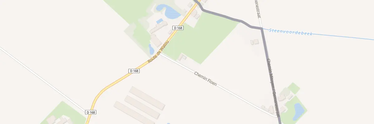 Plan du 53 Che Fioen à Steenvoorde