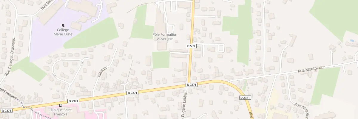Plan du 76 Rue Henri Barbusse à Désertines