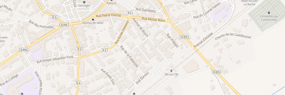 Plan du 13 Rue de la Liberte à Ille-sur-Têt