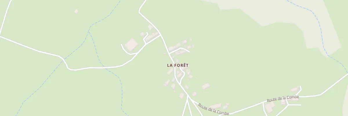 Plan du 8 Rte des Chenevieres à Terjat