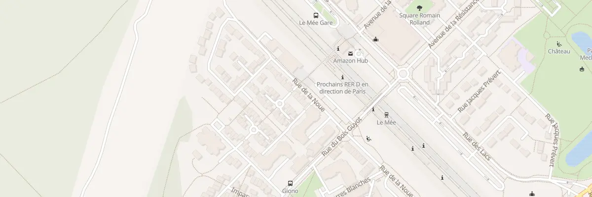 Plan du 431 Rue de la Noue au Mée-sur-Seine