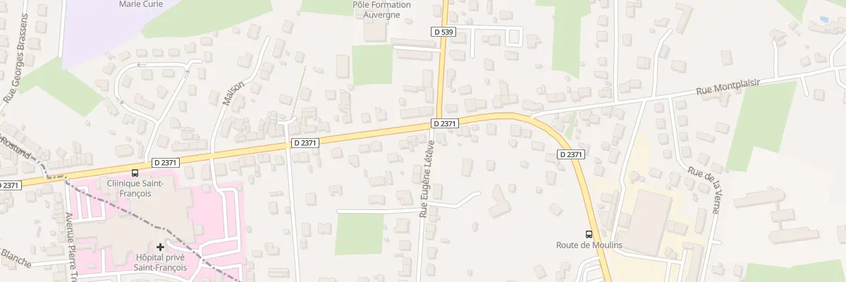 Plan du 58 Rue Ambroise Croizat à Désertines