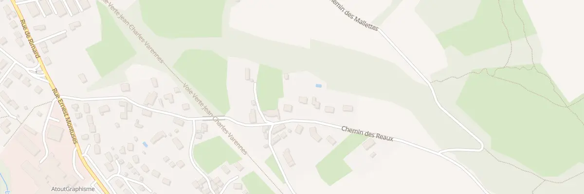 Plan du 11 Che des Reaux à Montluçon