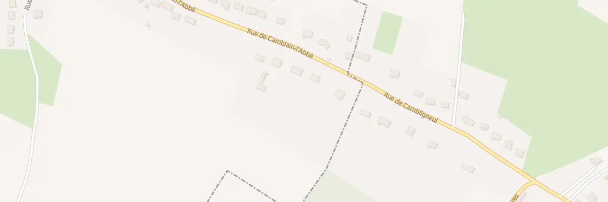 Plan du 625 Rue de Camblain-l’Abbè à Cambligneul