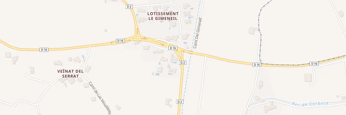 Plan du 10 Las Basses à Saint-Michel-de-Llotes