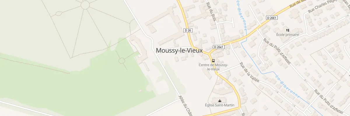 Plan du 5 Rue du Col Picot à Moussy-le-Vieux